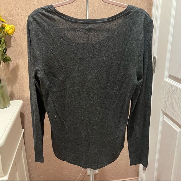 * Ann Taylor Sparkle Long Sleeve Tee - Picture 4 of 4